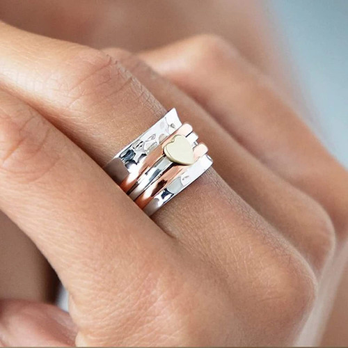 M Anillos Giratorios Para Aliviar La Ansiedad En Forma De