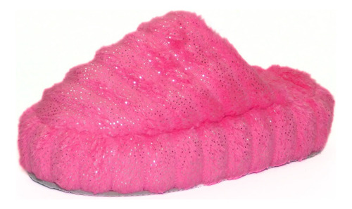 Pantuflas Peluche Suela Goma Eva Antideslizante 3cm  Liviana