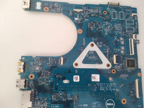 Placa Mãe Dell Inspiron I5 La-b843p Hdmi Com Defeito