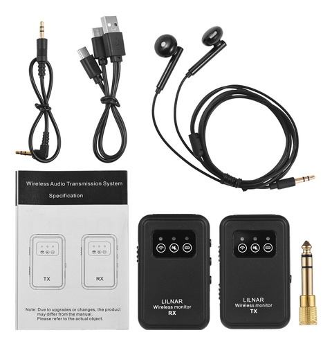 Receptor Set In Band Live Wireless Sound Performance