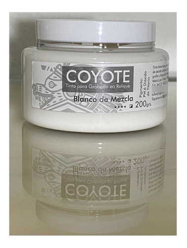 Imagen 1 de 1 de Tinta Para Grabado Coyote, Presentación De 200 Gramos