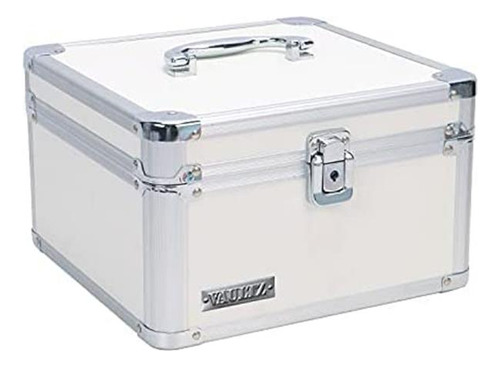 Vaultz Caja De Seguridad Portátil De 10 X 10 X 6.5 Pulgadas,