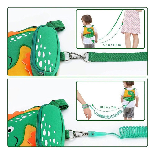 Arnés De Mochila For Niños Con Collar De Seguridad