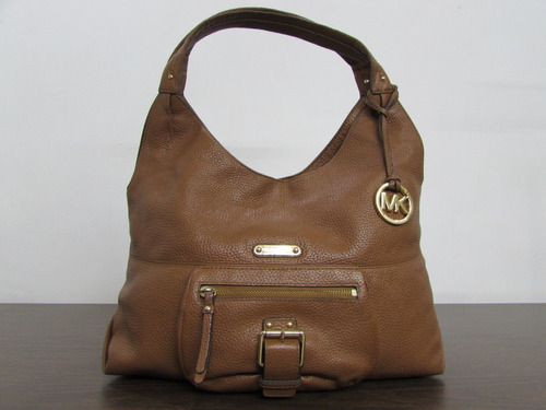 Michael Kors Bolsa Mk De Piel / Con Uso 1277