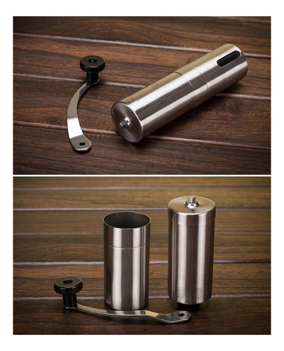 D Molinillo De Café Manual Ajustable De Acero Inoxidable