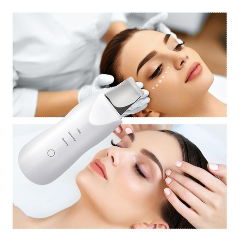 Imagen 6 de 10 de Limpiador Facial Ultrasónico, 3 En 1 Con Accesorio Para El A