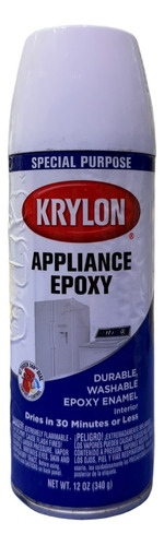 Aerosol Krylon Epoxi Blanco / Negro X 340g