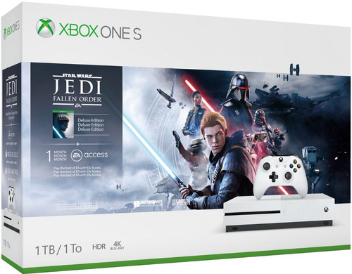 Microsoft Xbox One S 1tb Jedi Fallen Order Sellado