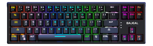 Cable De Datos Azul Claro Desmontable Keyboard K71 Rgb Negro