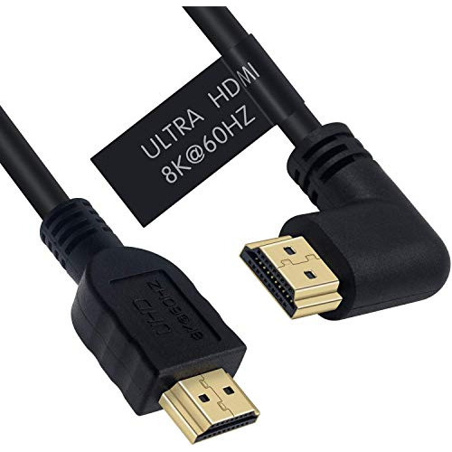 Poyiccot Cable Hdmi 2.1 8k De 6 Pies, 8k Hdmi 48 Gbps 90 Gra