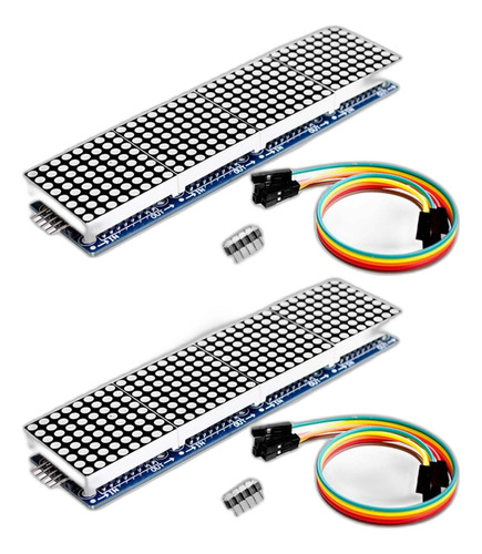 Onyehn Max7219 Modulo De Matriz 4 En 1 Para Microcontrolado