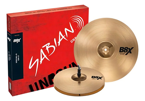 Sabian B8x 45001x Set De Platillos 13 16 Pulgadas Pack