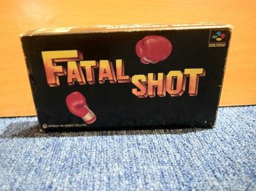 Caja De Super Nintendo:fatal Shot!