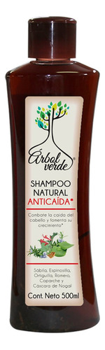 Shampoo Árbol Verde Natural Anticaída 500ml