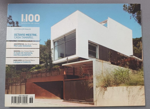 Revista 1:100 Libro Arquitectura N 36 Octavio Mestre (Usado)