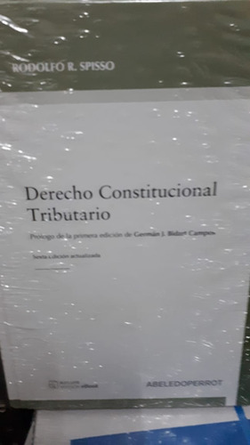 Spisso - Derecho Constitucional Tributario