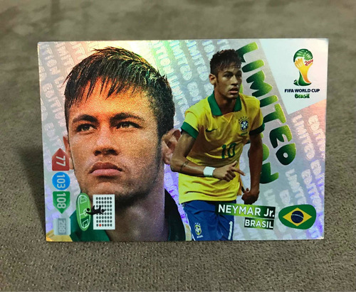 Cards Copa Do Mundo 2014 Limited Edition Neymar Jr
