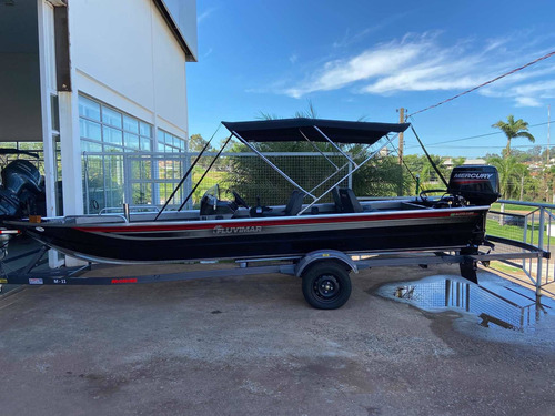 Lancha Boto 6000 Alt Pesca Com Motor Mercury 50hp Com Trim
