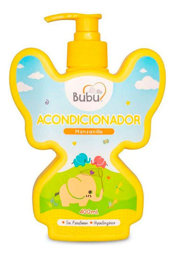 Acondicionador Manzanilla Bubu 400 Ml