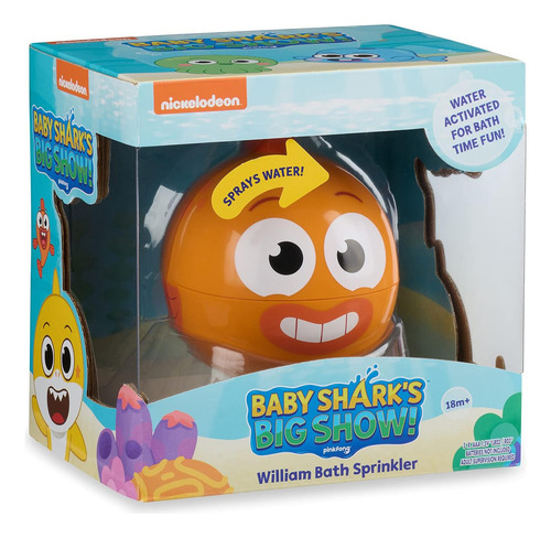 - ¡big Show De Wowwee Baby Sharks! Sprokler De Baño Y