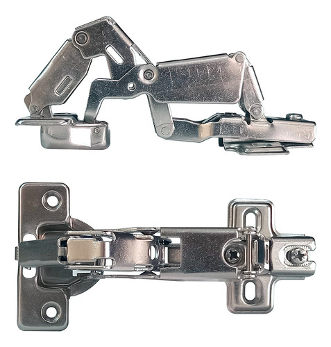 Bisagra Esquinera Cangrejo Bidimensional Alacena 4 Par