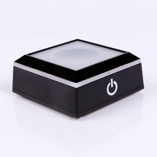 Base De Luz Led Base De Mesa De Exibição Base De Preto