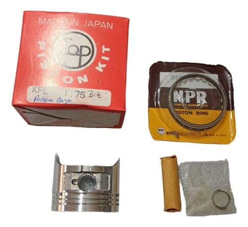 Kit Piston Top Japon Honda Biz 105 1.75 P/corta Ciclomotos