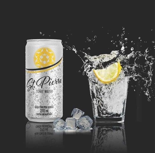 Imagem 2 de 5 de 24x Água Tônica St Pierre Tradicional 270ml