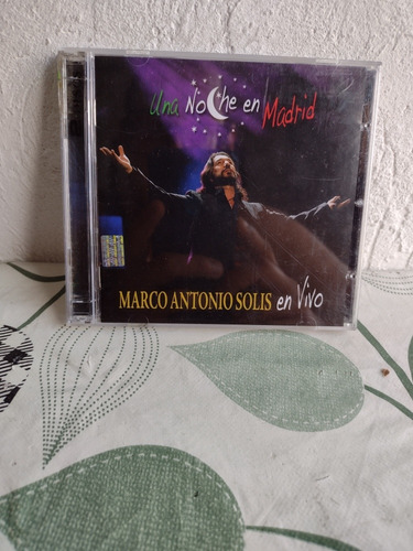 Marco Antonio Solis Duna Noche En París Disco De Música Cd