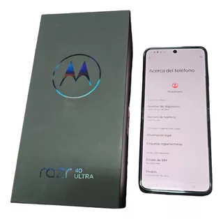 Motorola Razr 40 Ultra, Color Negro, 512 Gb