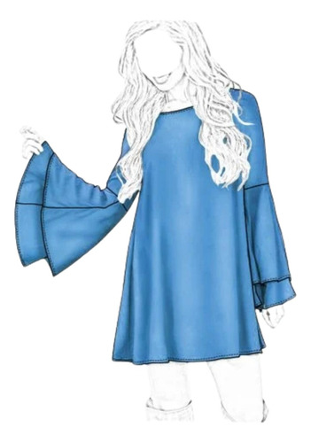 Patrones De Costura Para Vestidos Mvest1803 L