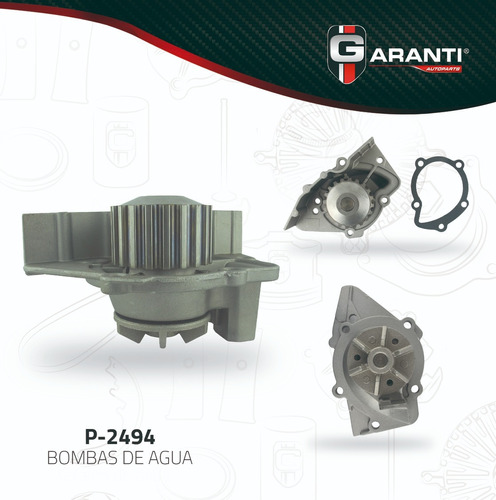 Bomba De Agua Peugeot 406 2.0l 2000-2005