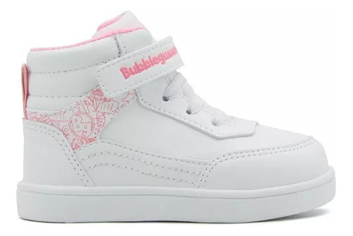 Tenis Escolar Niña Botita Casual Bubble Gummers Jucca Blanco