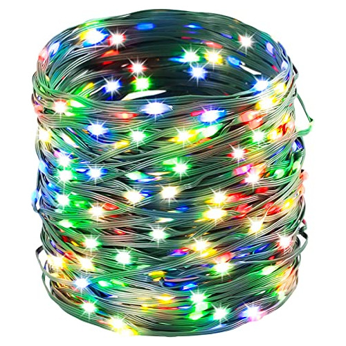 Luces De Árbol De Navidad Multicolores De 300 Led, Luc...