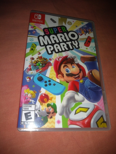 Imagen 1 de 3 de Nintendo Switch Videojuego Super Mario Party Físico Original