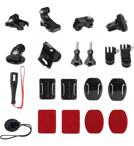 Montaje de correa de casco para Gopro Hero 11, 10, 9, 8, 7, 6, 5, 4