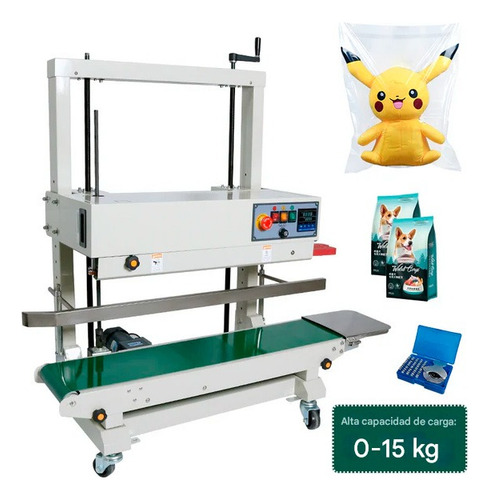 Selladora Cinta Bolsas 15kg Automatica Continua Tecnodeliv