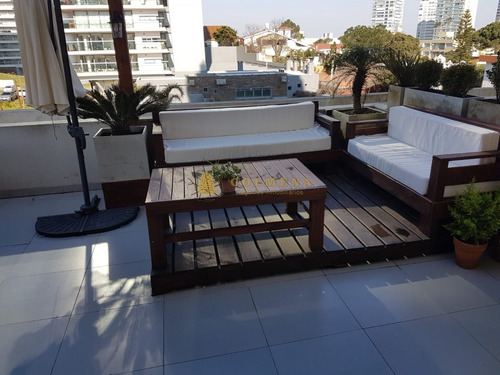 Apartamento En Brava 2 Dormitorios Con Una Espectacular Terraza!- Ref: 4051