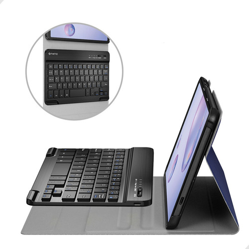 Tablet 6gb Ram + 128gb Teclado Capa Para Estudo E Trabalho Cor Cinza