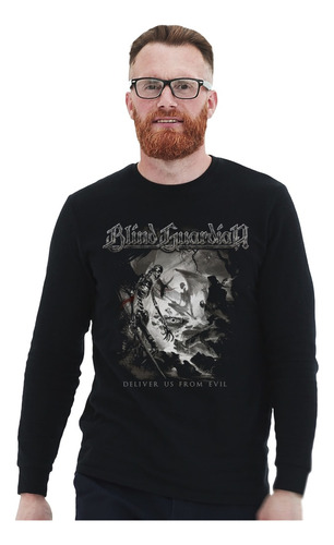 Polera Ml Blind Guardian Deliver Us From Evil Metal Impresió