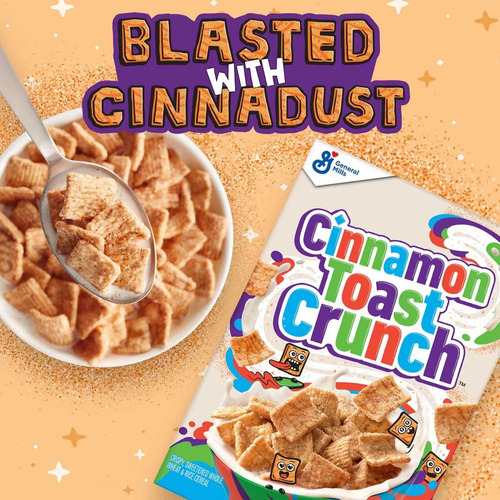 Cinnamon Toast Crunch cereal de canela americano 1.4kg