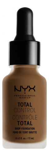 Base de maquillaje líquida NYX Professional Makeup Total control 800897068905.0 tono deep sable - 13mL