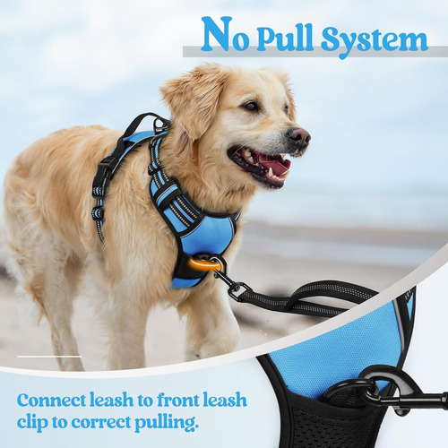 Arnés Para Perro Rabbitgoo Ajustable No Tirar Talla M