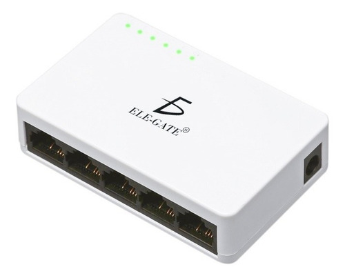 Switch Red Ethernet Rj45 5 Puertos 100 Mbps