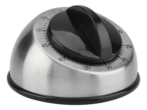 Cronómetro De Cocina De 60 Minutos De Acero Inoxidable Para