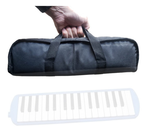 Funda Melodica 32 Voces Reforzada Con Bolsillo Y Manija