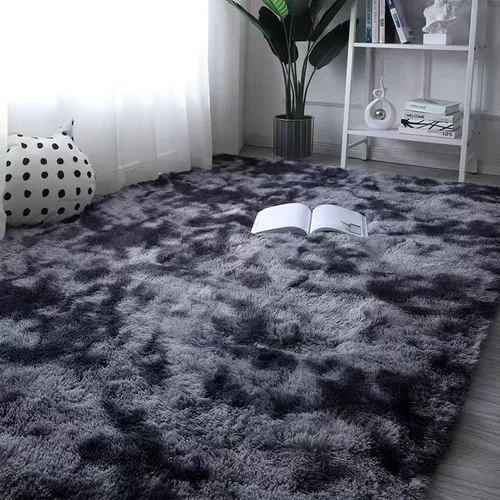 Mewa Deco - Alfombra Nordica pelo largo de 7cm en Grafito con