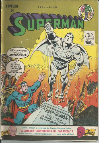 Revista Superman Especial 54 (ed Ebal) 1975)