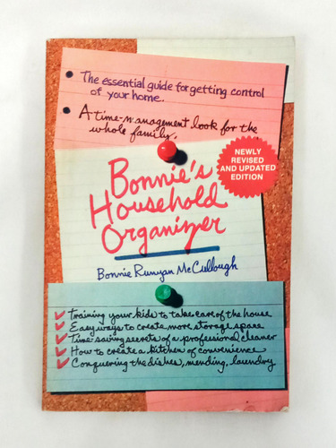 Bonnies Household Organizer: The Essential Guide For Getting Control Of Your Home De Mccullough, Bonnie Runyan Pela St. Martin's Griffin (1983) (Usado)