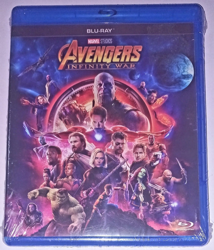 Bluray Nuevo Y Sellado, Avengers Infinity War Pelicula Dvd